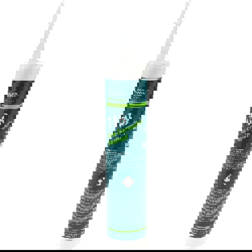 Joint Sealant: 10.1 oz Tube, Off-White, RTV Silicone